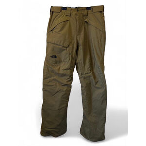 Men's The North Face DryVent Olive Green Snow Pants L